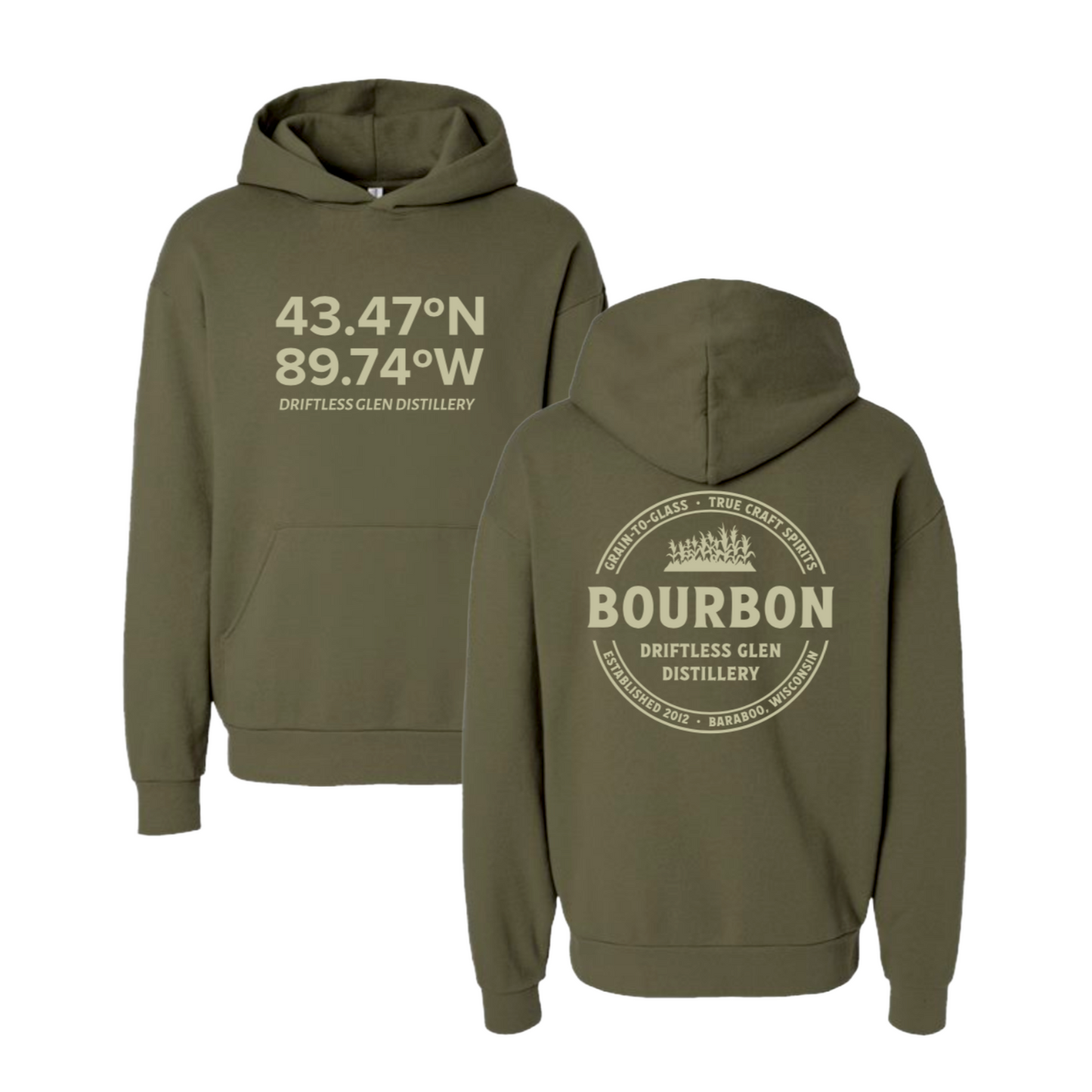 Olive Bourbon Hoodie