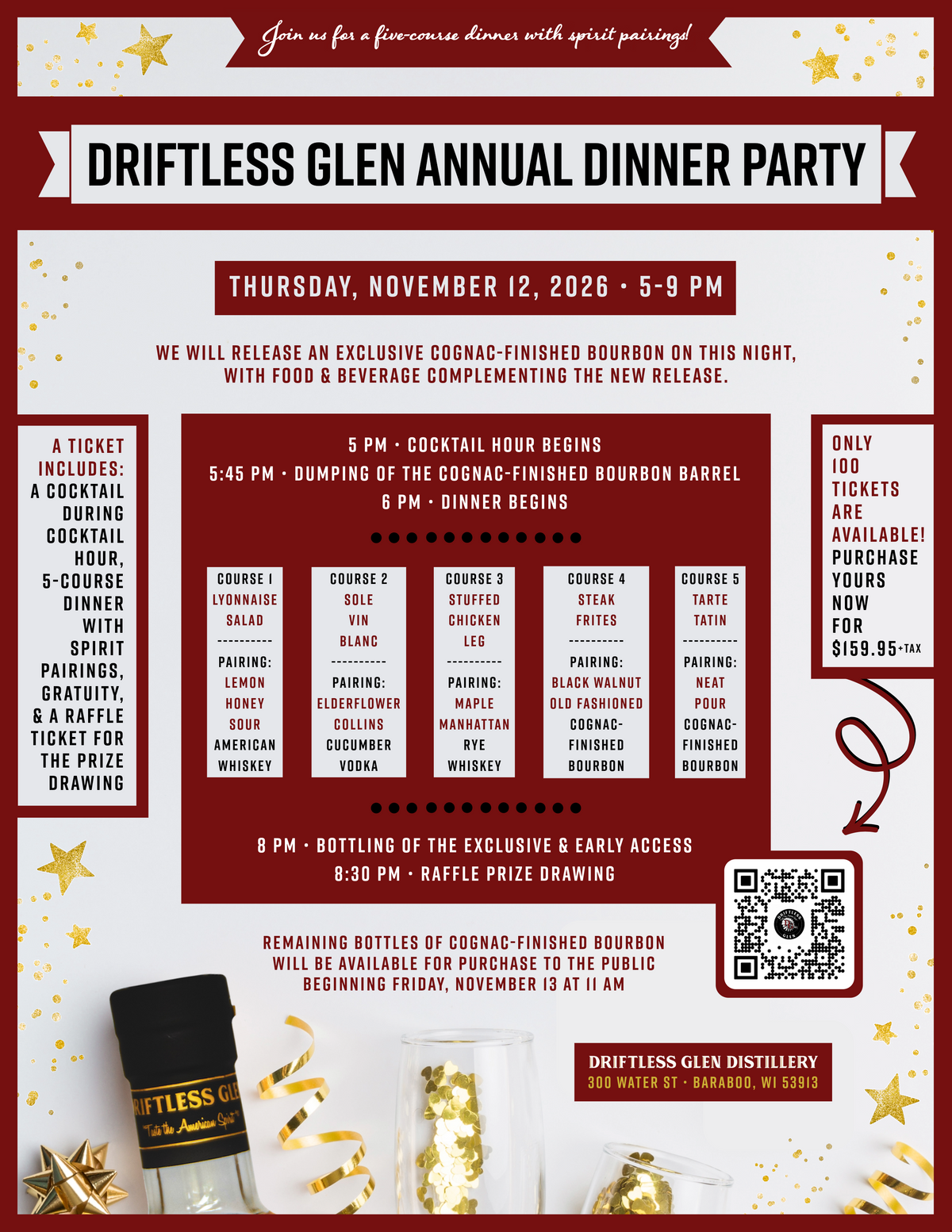 Ticket for Annual Dinner Party