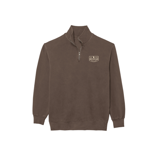 Brown 1/4 Zip