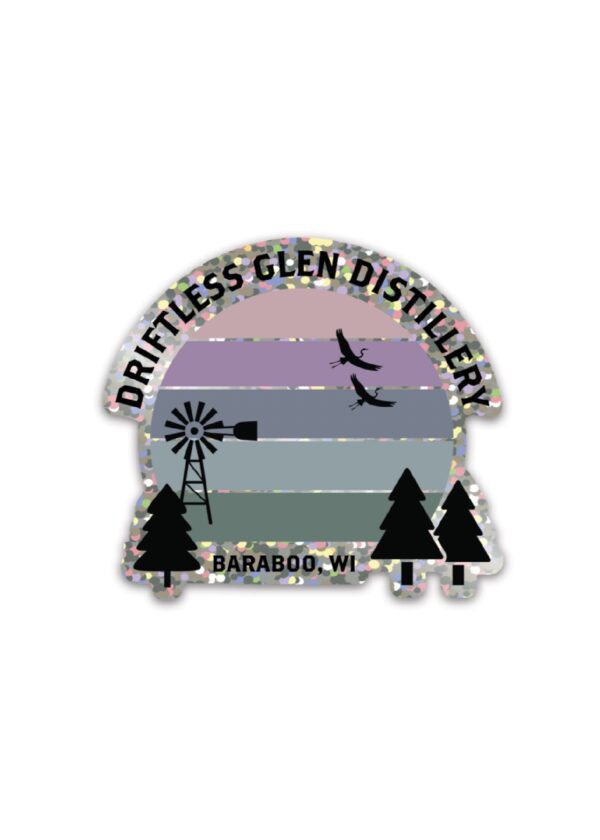 Sparkly Sunrise Sticker