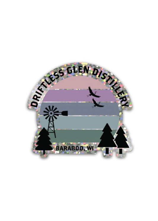Sparkly Sunrise Sticker