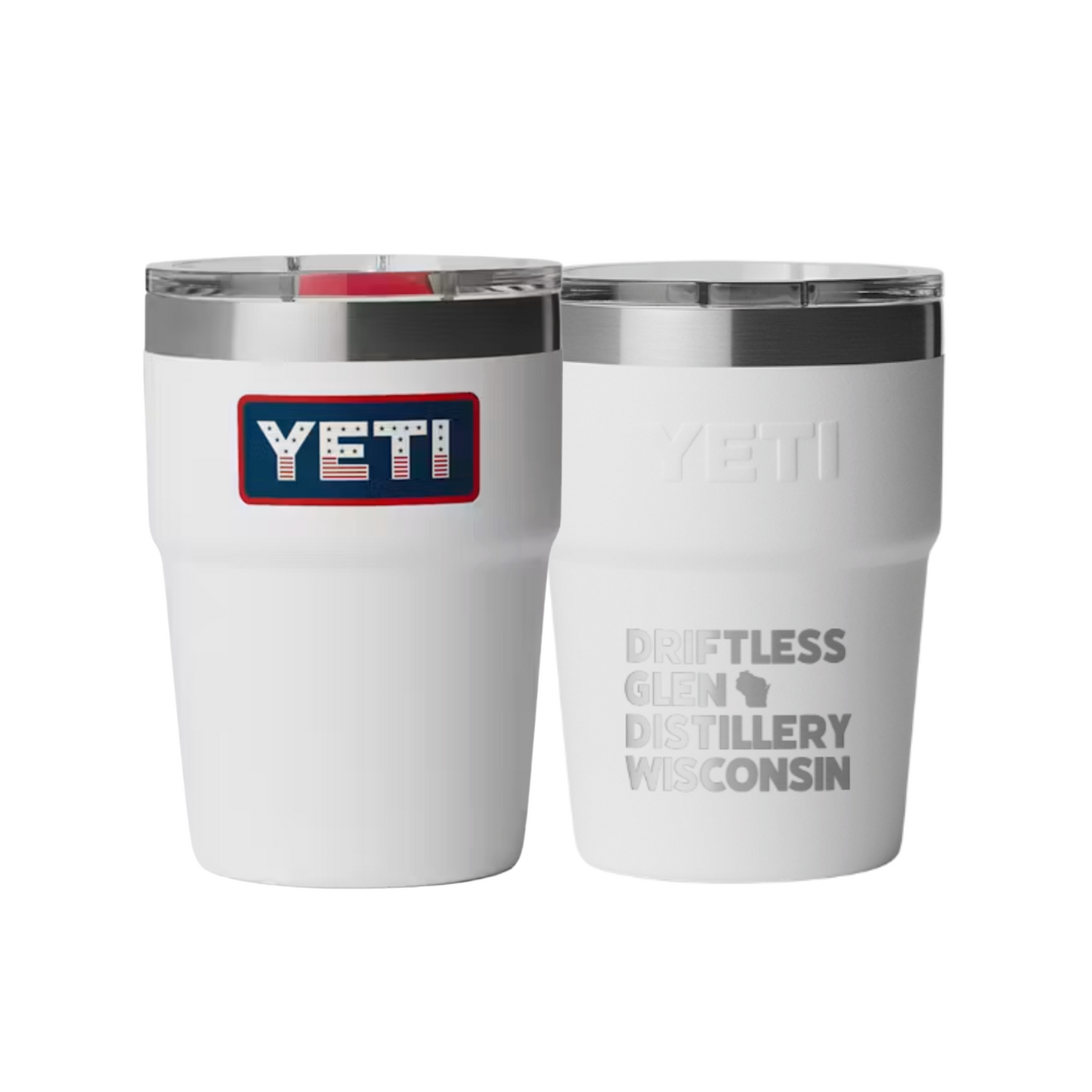 YETI 16 oz White USA